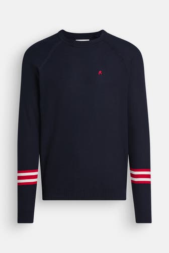 REPLAY Strickpullover dunkelblau