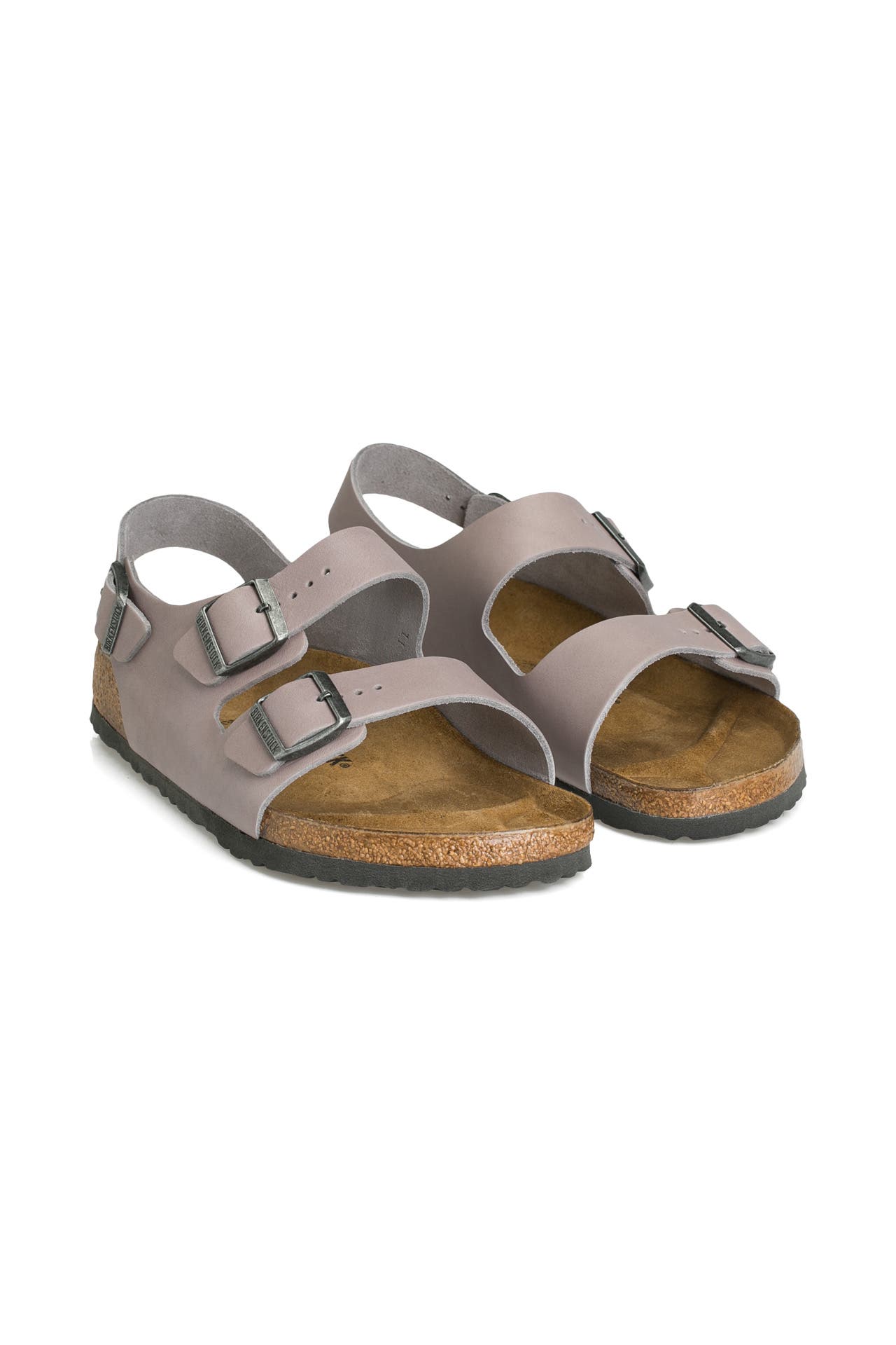 BIRKENSTOCK Sandalen Milano BS steingrau gunstig online kaufen Outletcity