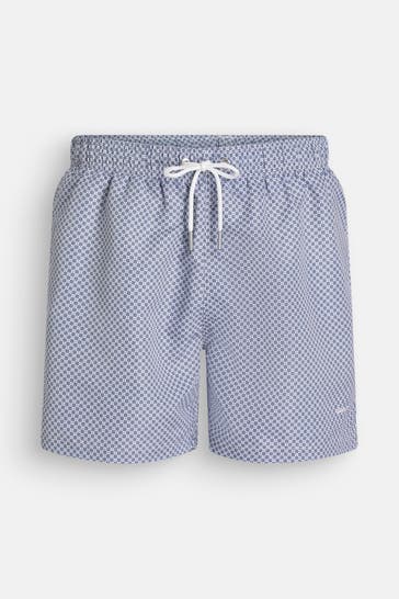 GANT Badeshorts blau gemustert