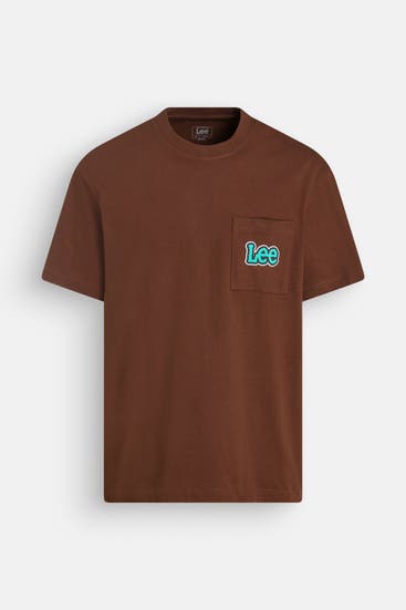 LEE - T-Shirt braun
