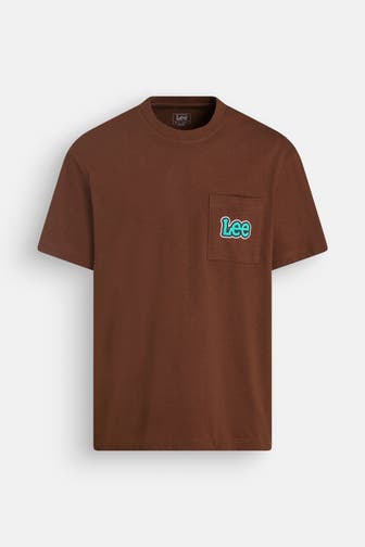 LEE T-Shirt braun