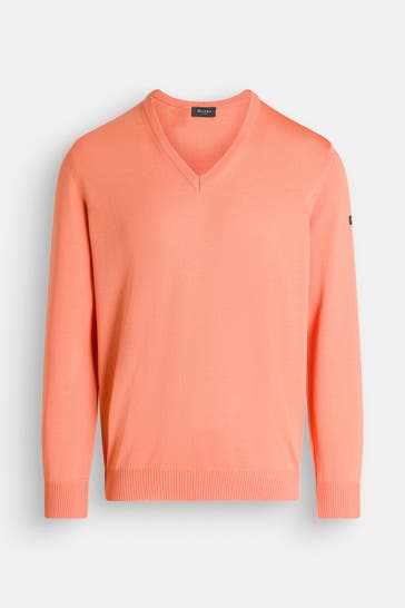 MAERZ MUENCHEN Wollpullover orange
