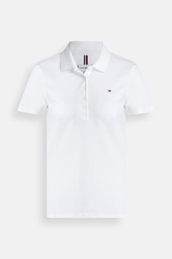 TOMMY HILFIGER Polo-Shirt weiß