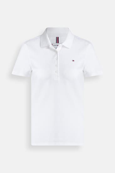 TOMMY HILFIGER - Polo-Shirt weiß