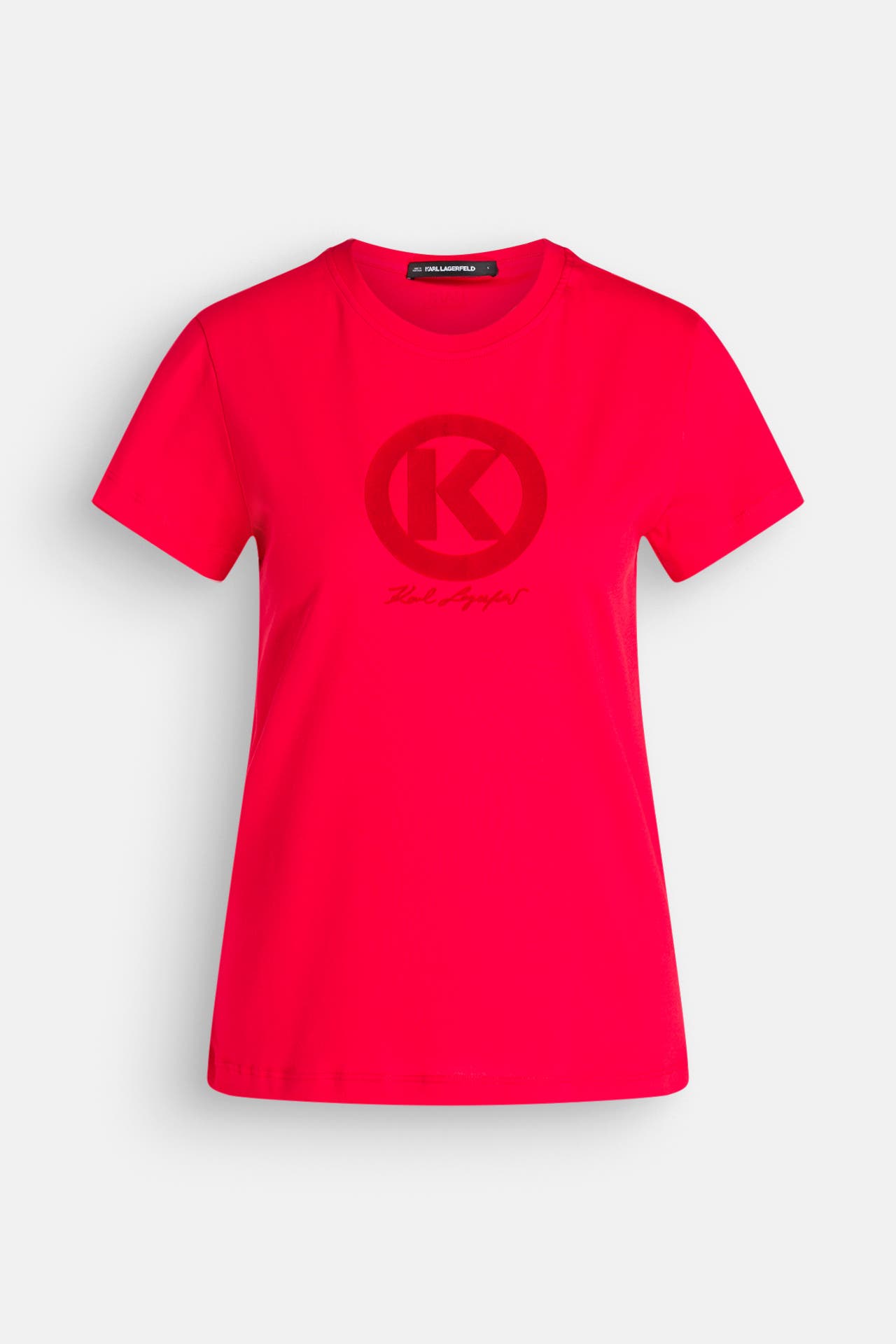 KARL LAGERFELD T-Shirt rot, Bild 1