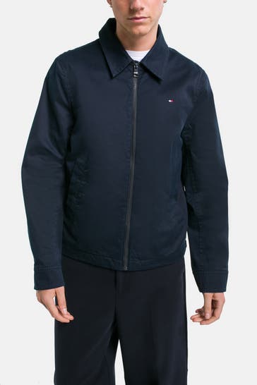 TOMMY HILFIGER Übergangsjacke 'Twill Ivy' nachtblau