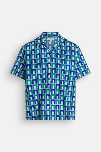 LACOSTE Kurzarmhemd gemustert