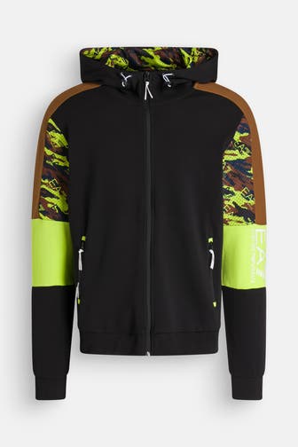 EA7 Sweatjacke mehrfarbig