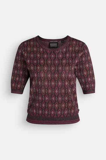 SCOTCH & SODA Strickpullover gemustert