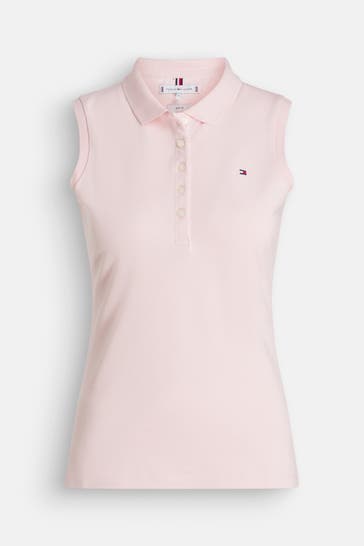 TOMMY HILFIGER Polo-Shirt rosé