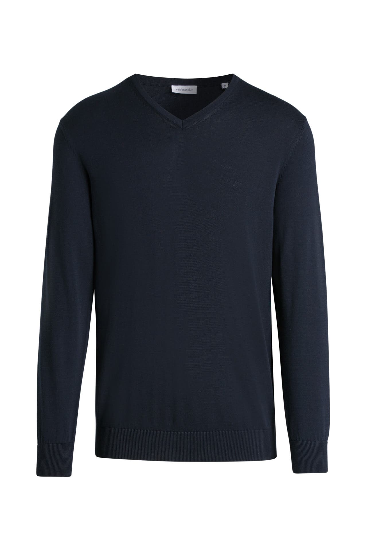 SEIDENSTICKER Strickpullover dunkelblau, Bild 1