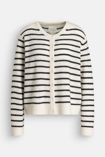 PART TWO Strickjacke gestreift