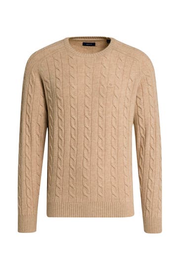 GANT Light brown woollen jumper