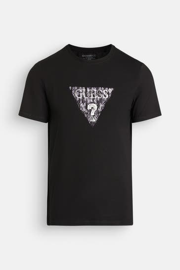 GUESS T-Shirt schwarz