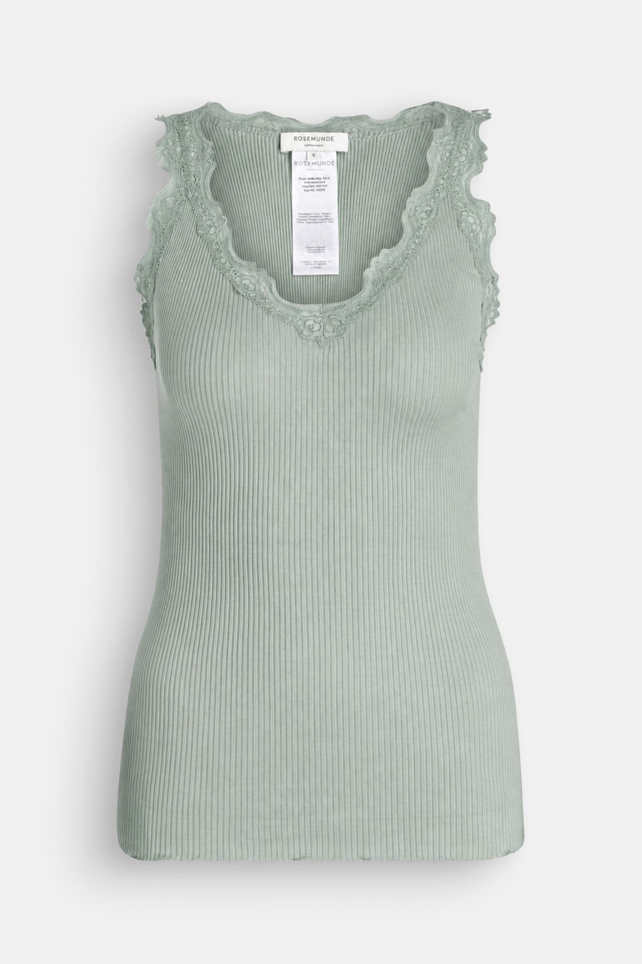 ROSEMUNDE Seidenmix-Top jade, Bild 1