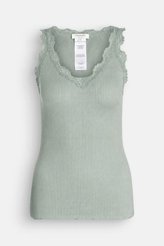 ROSEMUNDE Seidenmix-Top jade