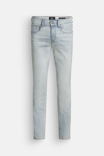 7 FOR ALL MANKIND Jeans hellblau slim