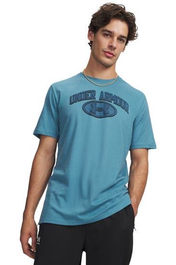 UNDER ARMOUR Blue T-Shirt