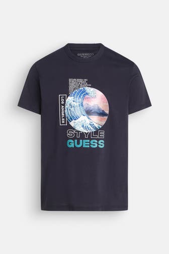 GUESS T-Shirt nachtblau