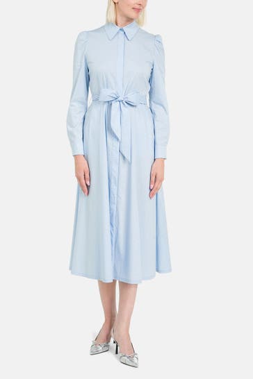 RIANI Blusenkleid blau