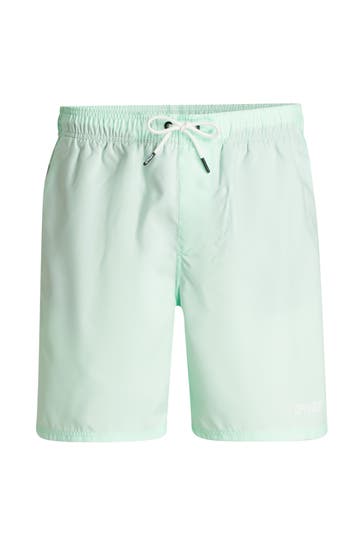 OAKLEY Badeshorts 'Beach Volley' mint