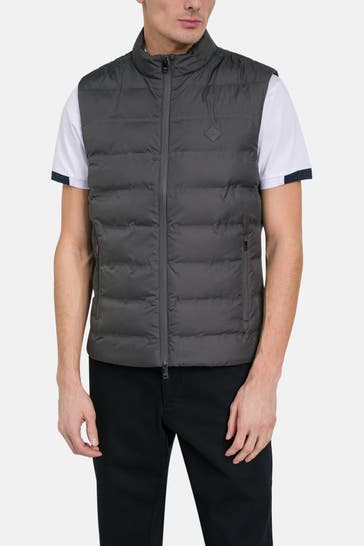 HACKETT Steppweste grau