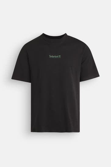 TIMBERLAND T-Shirt 'Triple T' schwarz