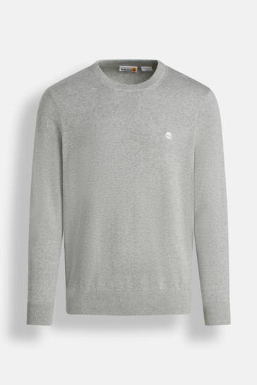 TIMBERLAND Strickpullover 'Johns River' hellgrau