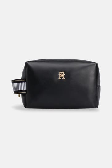 TOMMY HILFIGER Kulturbeutel schwarz