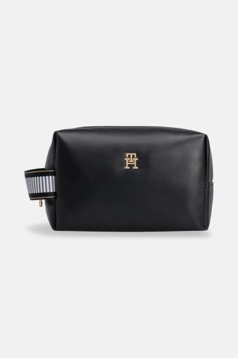 TOMMY HILFIGER Kulturbeutel schwarz