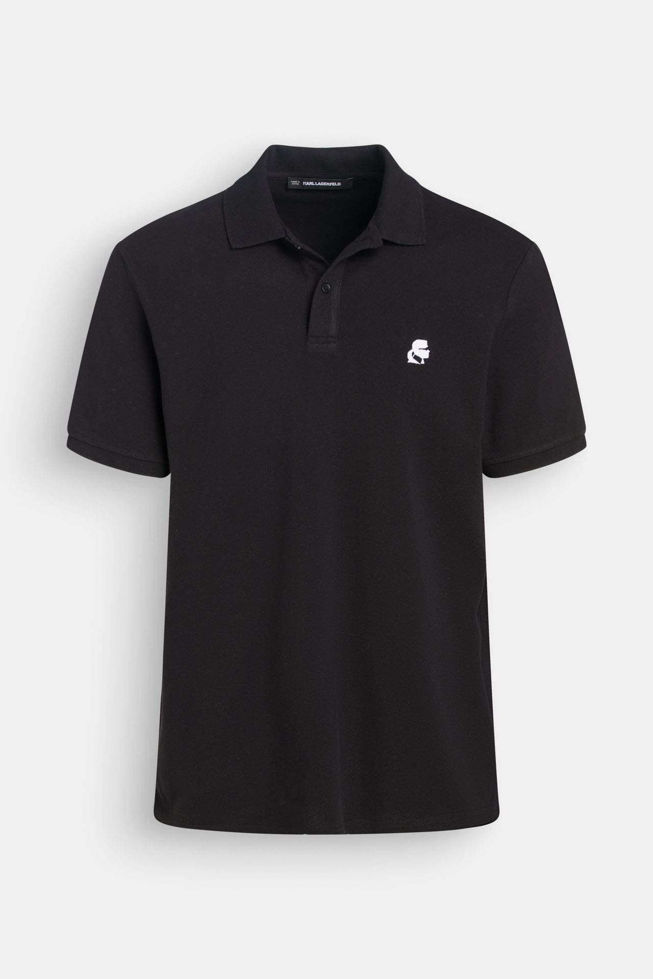 KARL LAGERFELD Polo-Shirt schwarz, Bild 1