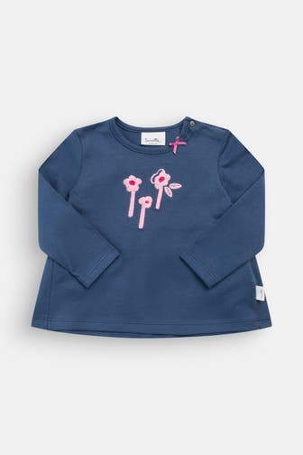 SANETTA Langarmshirt blau