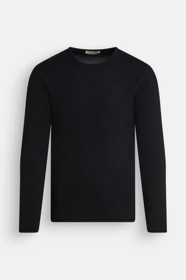 DANIELE FIESOLI Kaschmir-Pullover schwarz