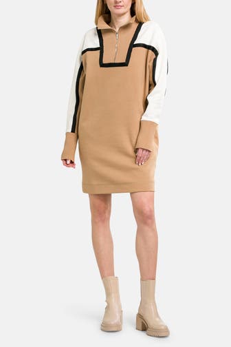 BOSS Kleid 'Emainy' mehrfarbig