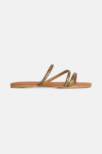 STEVE MADDEN Slides 'Leelo' bronze