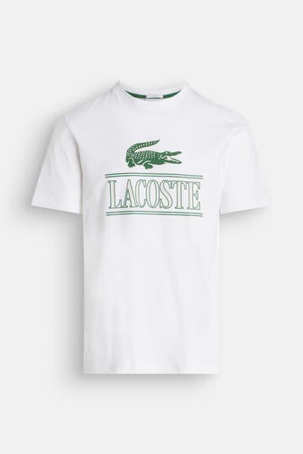 LACOSTE T-Shirt weiß