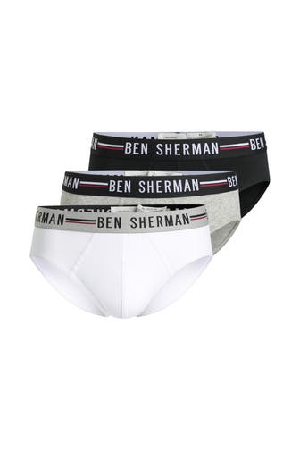 BEN SHERMAN 3er-Pack Slips mehrfarbig