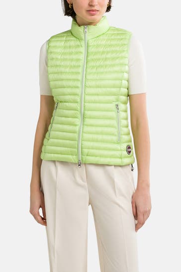 COLMAR Daunenweste neongrün