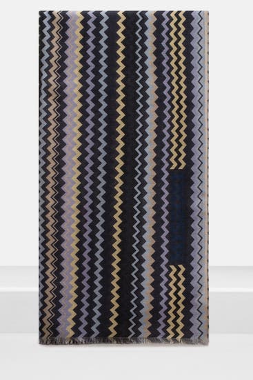 MISSONI - Seidenmix-Schal gemustert