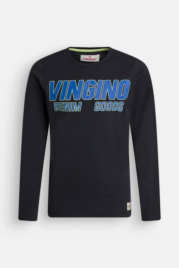 VINGINO Longsleeve 'Jaxen' schwarz