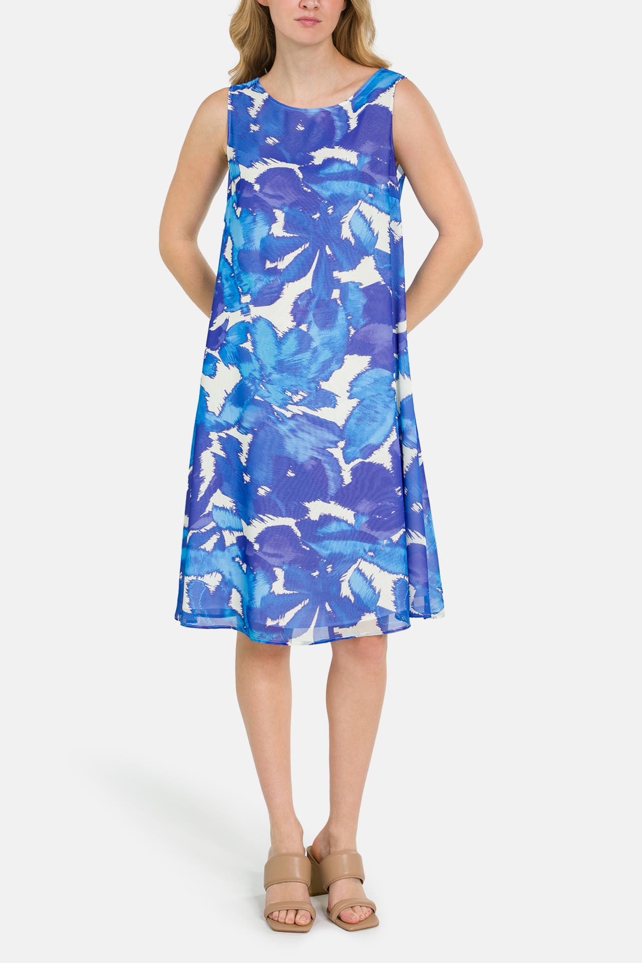 COMMA, Midikleid floral, Bild 1