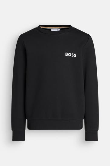 BOSS Sweatshirt schwarz