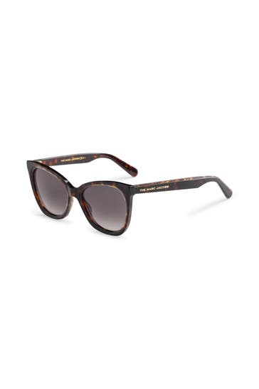 MARC JACOBS Sonnenbrille braun glitzernd