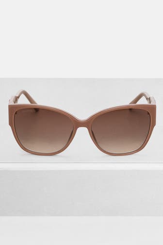 JIMMY CHOO Sonnenbrille 'Shay/S' braun