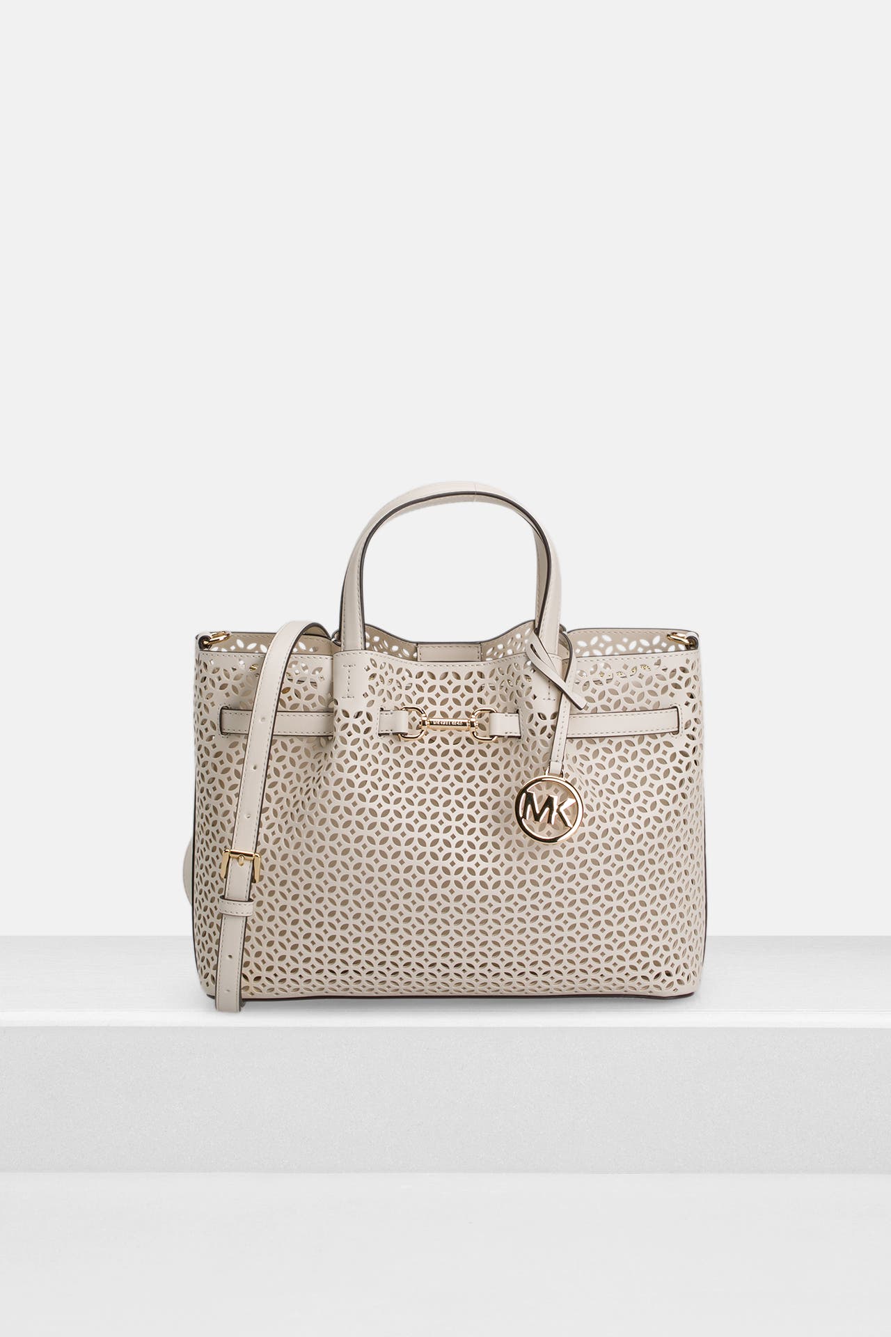 MICHAEL MICHAEL KORS Handtasche 'Carson' creme, Bild 1