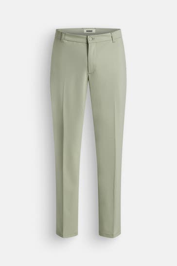 WOODBIRD Stoffhose mint
