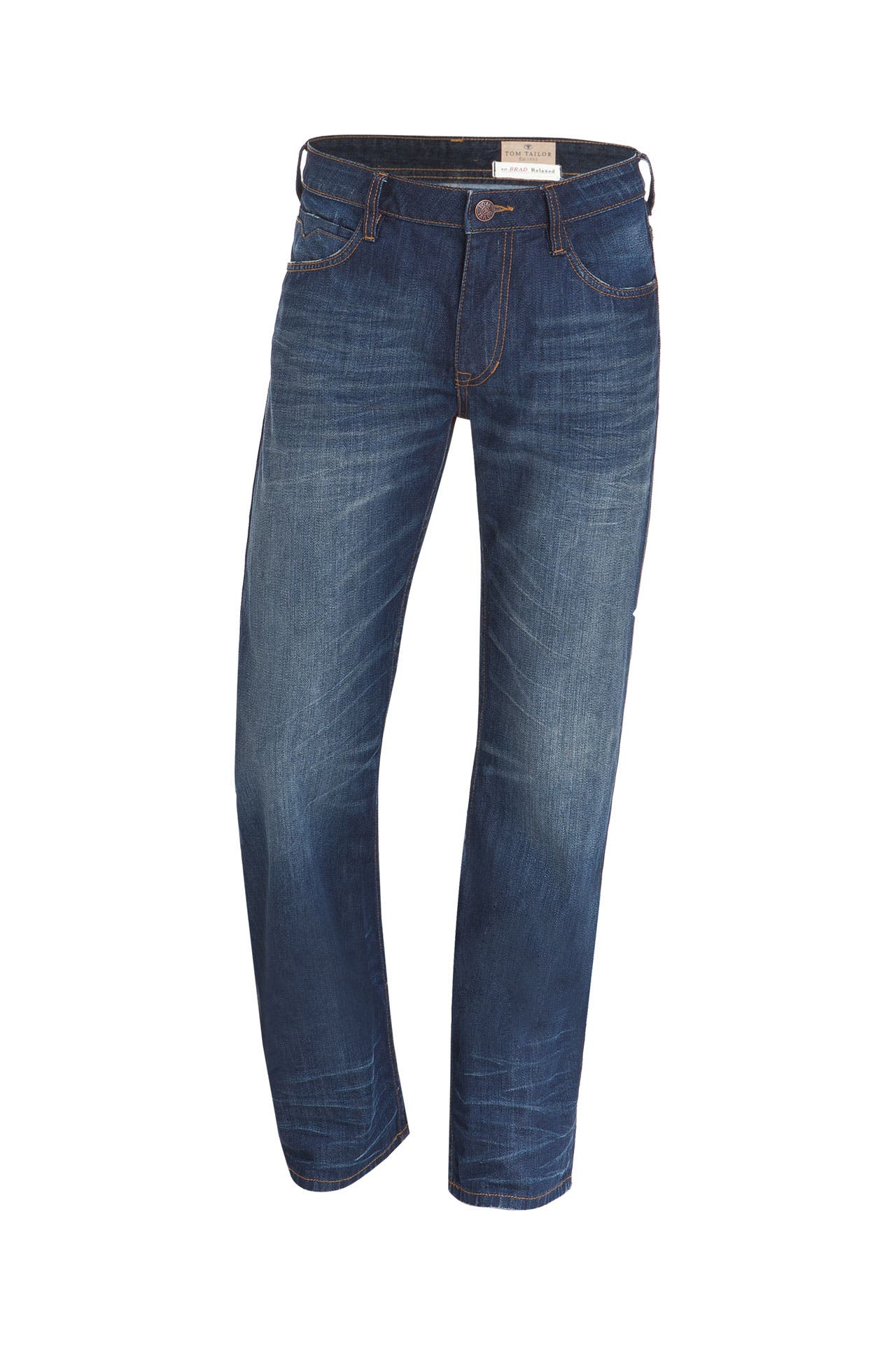 Jeans 'Brad Relaxed' blau - TOM TAILOR » günstig online kaufen | Outletcity