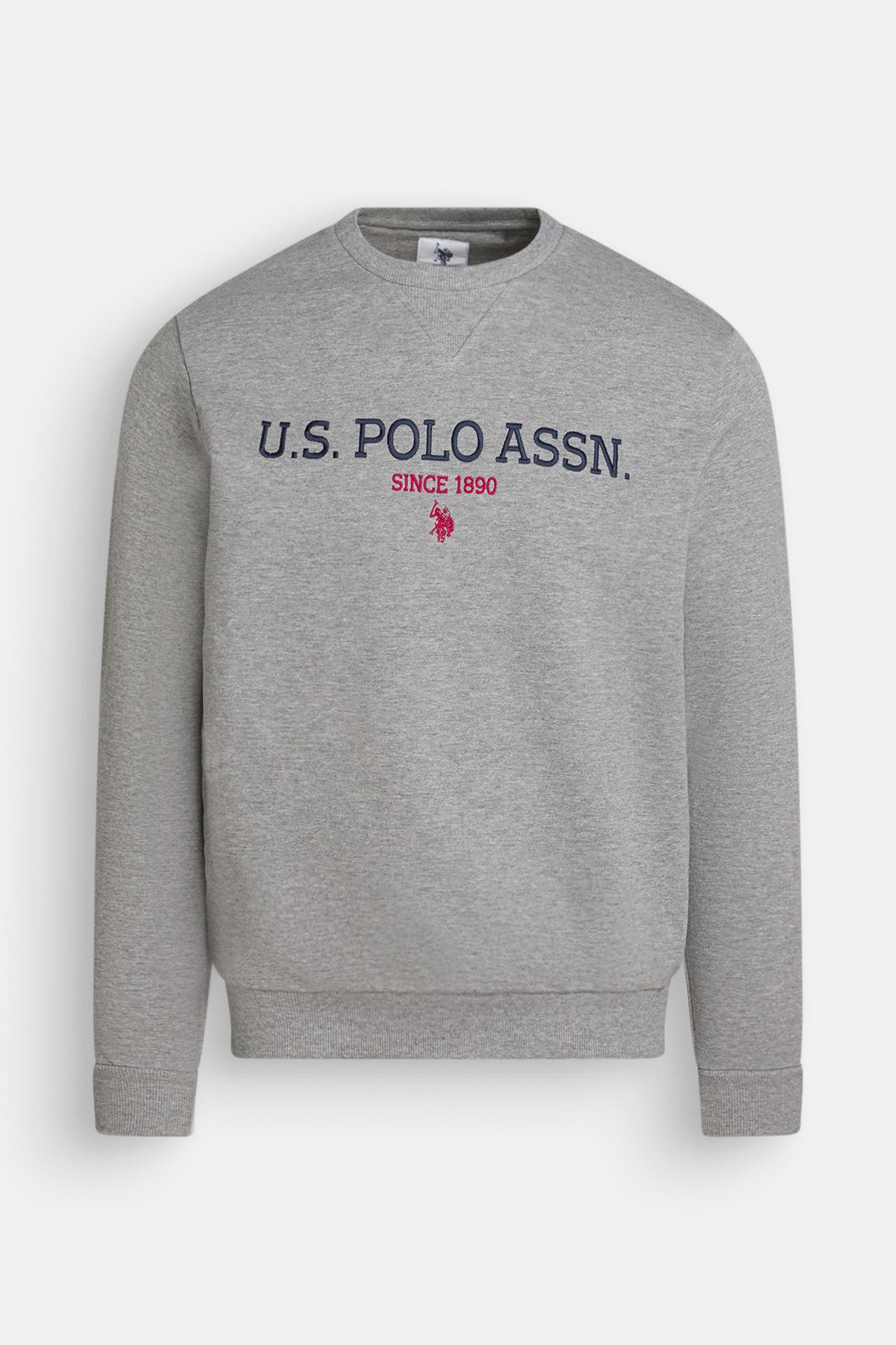 U.S. POLO ASSN. Sweatshirt grau gunstig online kaufen Outletcity