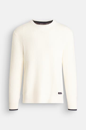 GANT Strickpullover weiß
