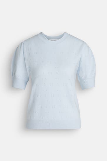 ROSEMUNDE Kaschmirmix-Shirt 'Laica' hellblau